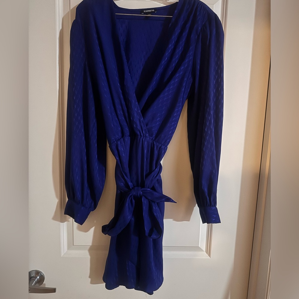 Express XL like new deep blue dress.